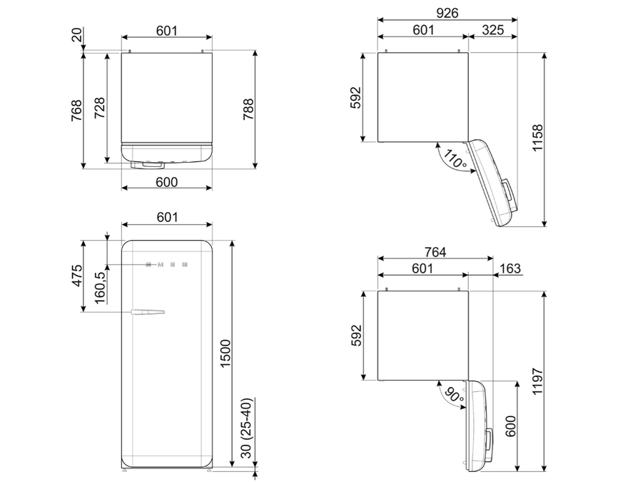 SMEG FAB28RDGME5