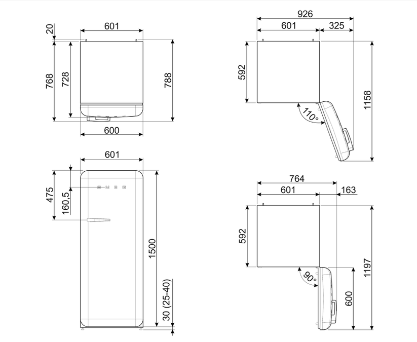 SMEG FAB28RDSA5
