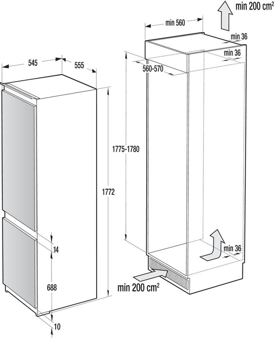 GORENJE NRKI518EA1