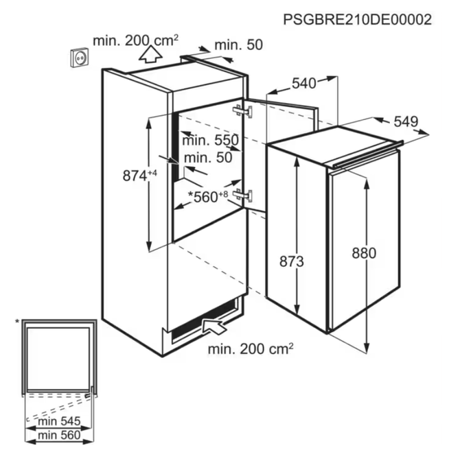 ELECTROLUX LRB2AE88S