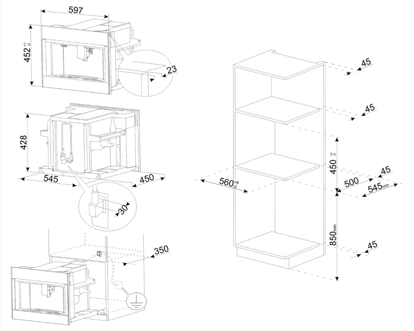 SMEG CMS4104B3