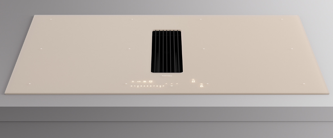 FALMEC  Icon Worktop 80 cm Black matt/white LED