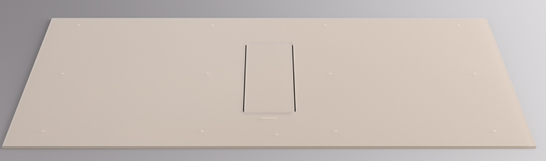FALMEC  Eclipse Worktop 80 cm Champagne Ultra-Matt/white LED