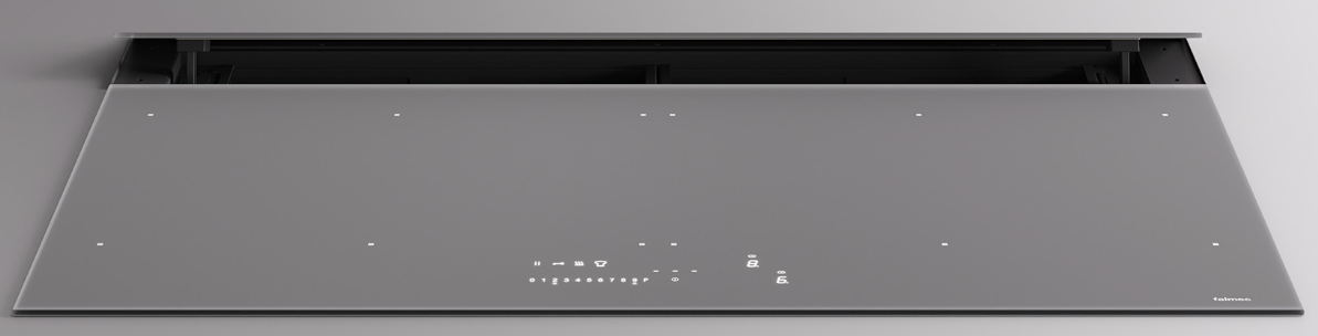FALMEC  Brera Slim Worktop 76 Grey Ultra-Matt/white LED