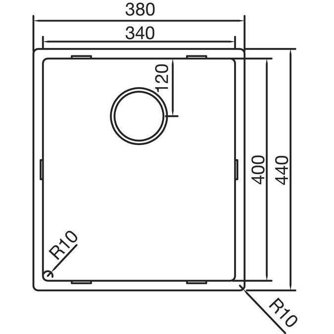 CARESSI CAPP34R10 18/10