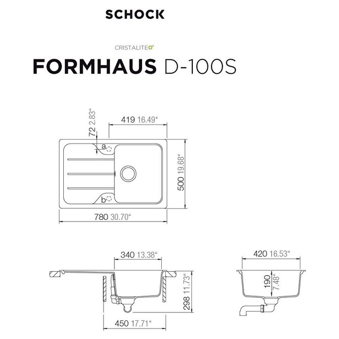 SCHOCK FORMHAUS D-100S ASPHALT