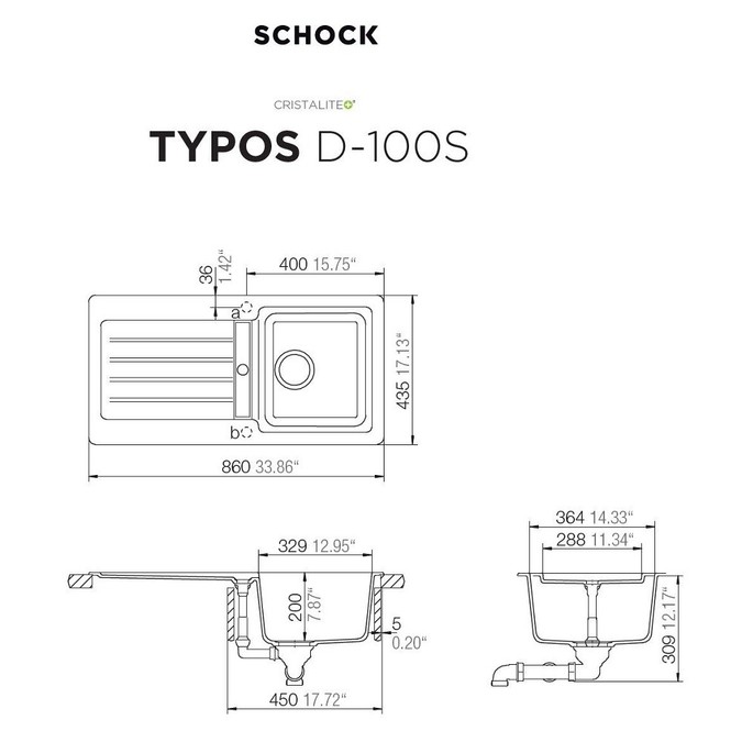 SCHOCK TYPOS D-100S ASPHALT