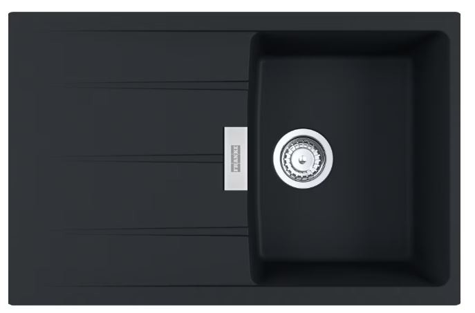 FRANKE CNG 611-78 matt black 114.0681.584