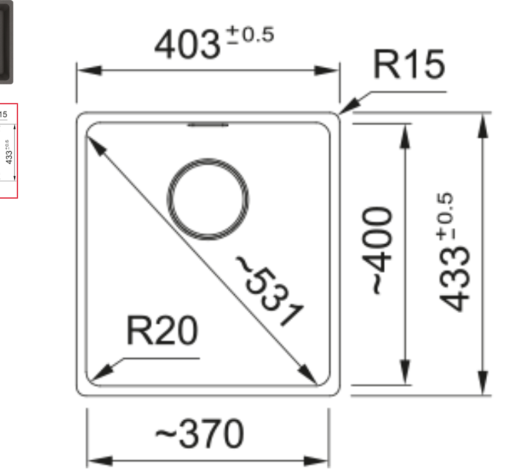 FRANKE MRG 110-37 slate grey ročno 125.0715.498
