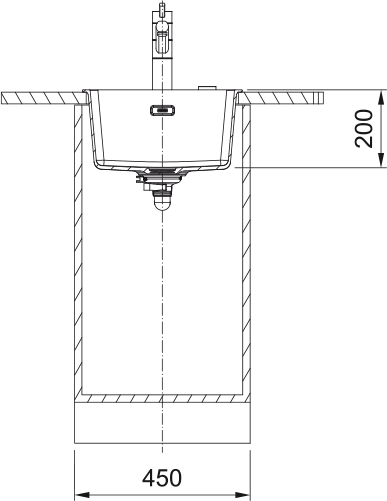 FRANKE MRG 110-37 125.0683.056 ONYX