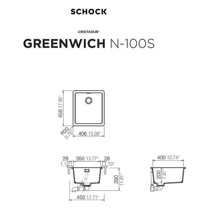 SCHOCK GREENWICH N-100S SILVERSTONE