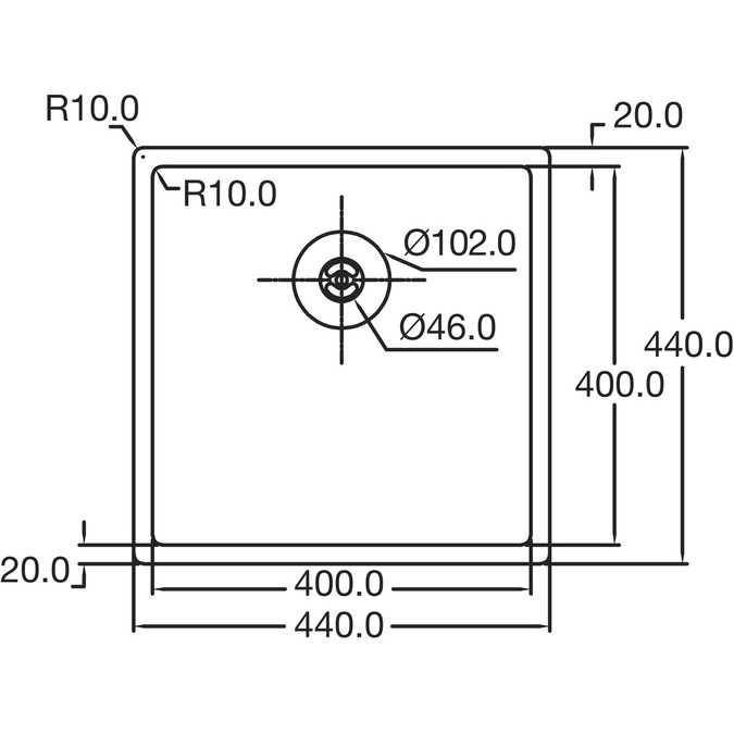 CARESSI CAGRPP40BK-FL