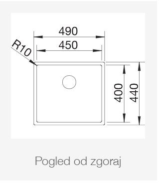 BLANCO CLARON 450-IF, svilnat lesk 521574