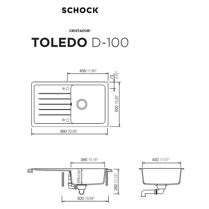 SCHOCK TOLEDO D-100 BRONZE