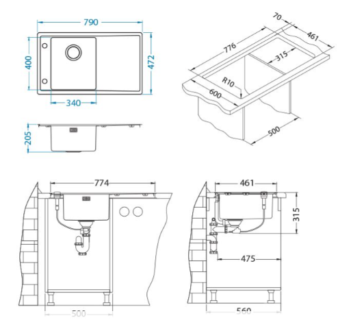 ALVEUS STRICTO 10 QC Desni 1149532