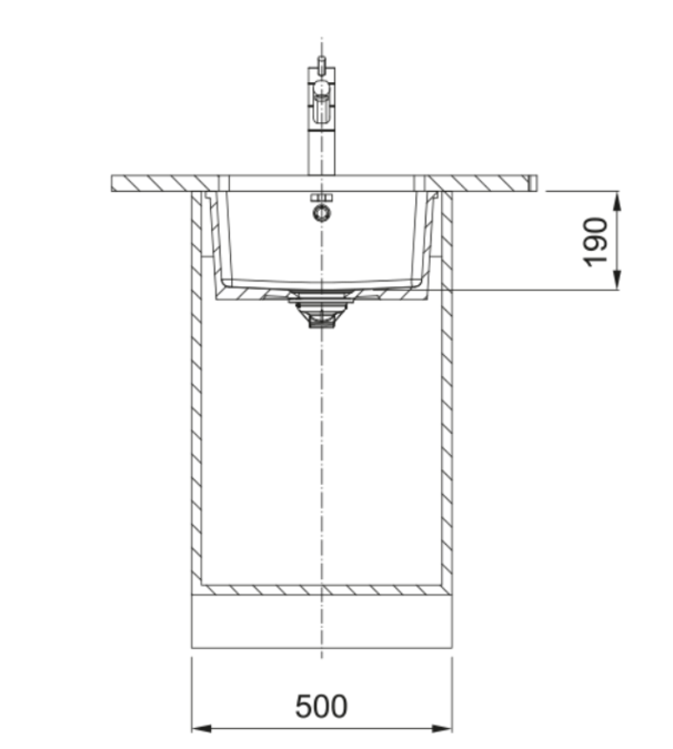 FRANKE  KXK 110-41 antracit ma 126.0735.182