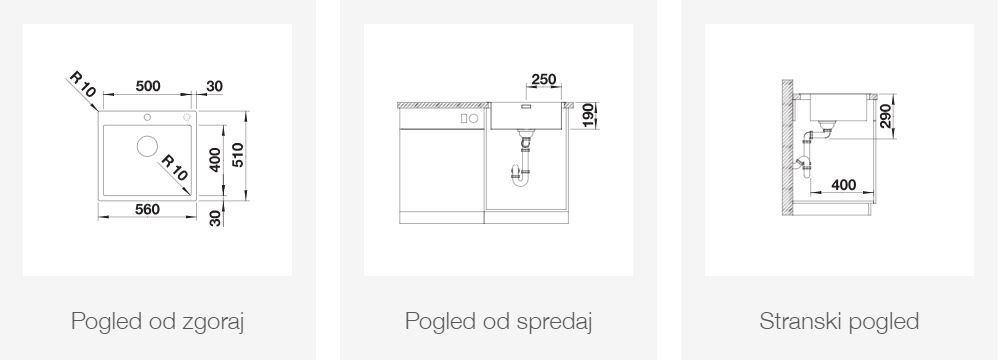 BLANCO CLARON 500 - IF/A, svilnat lesk 521633