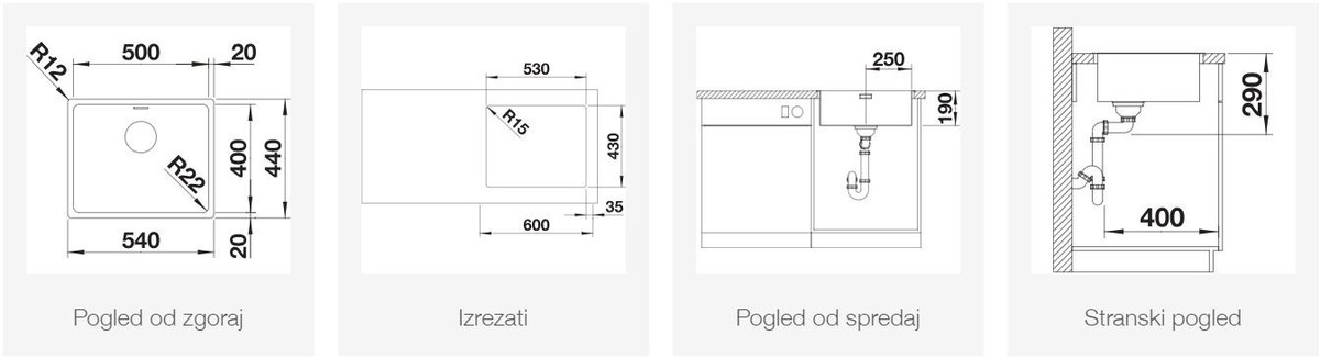 BLANCO ANDANO 500-IF, svilnat lesk 522965