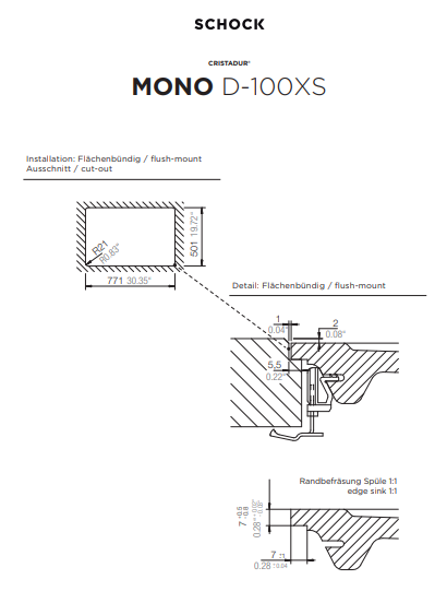 SCHOCK MONOD-100XS DUSK
