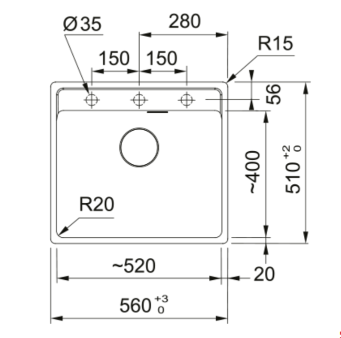 FRANKE MRG 610-52 slate grey 114.0715.519