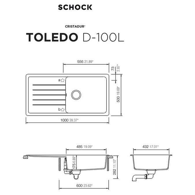 SCHOCK TOLEDO D-100L BRONZE