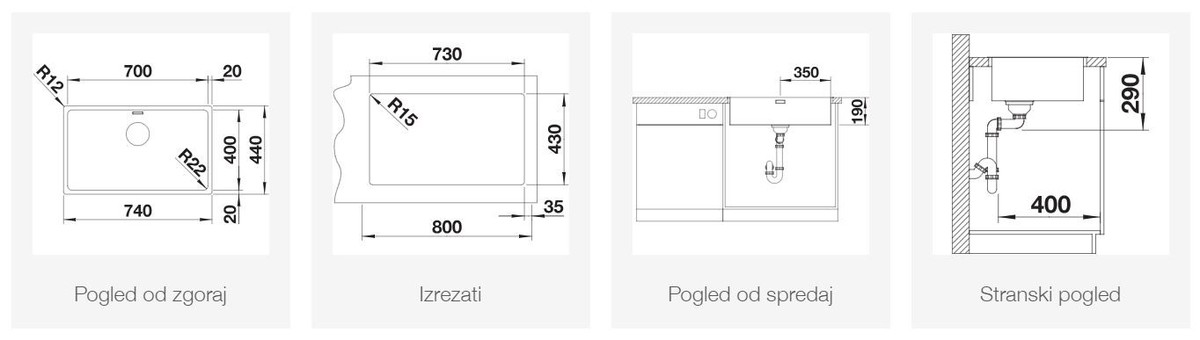 BLANCO ANDANO 700-IF, svilnat lesk 522969