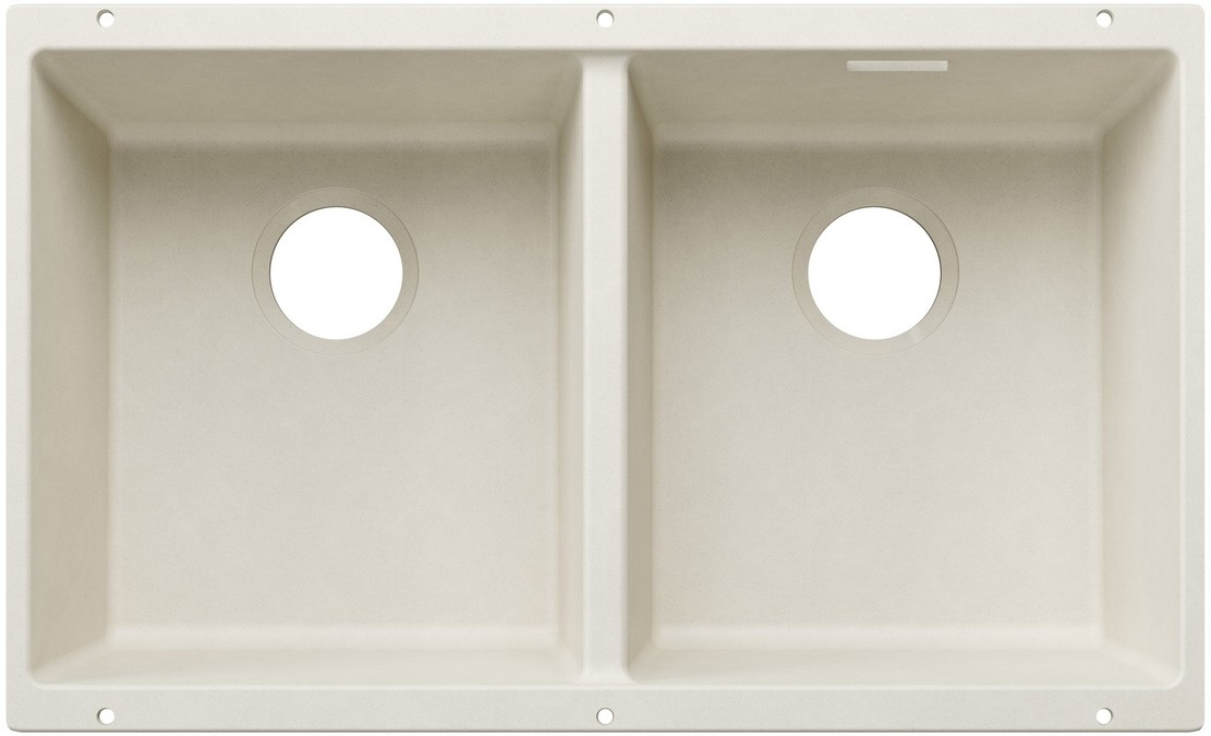 BLANCO SUBLINE 350/350-U brez odtoka, soft bela  527828