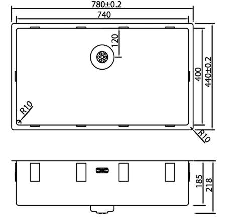CARESSI CAPP74R10  18/10 113521096