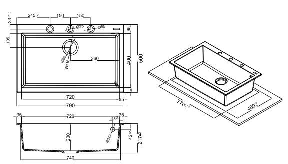 APELL PIETRA NOBILE PTN790GC, concrete 