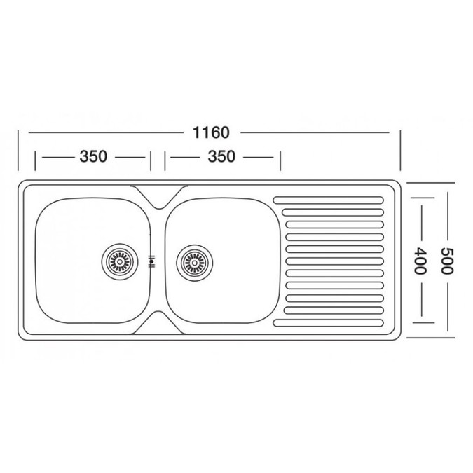 SS A LINE 1160x500 2x RSF, 7010036