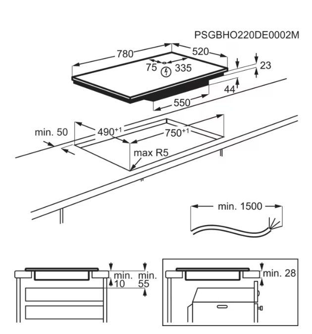 ELECTROLUX EIS82453