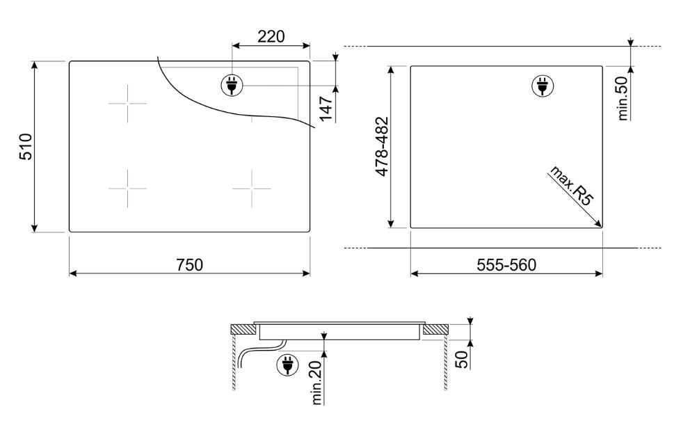 SMEG SIB2741D