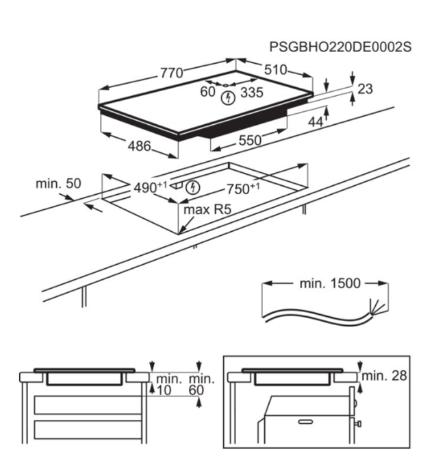 ELECTROLUX EIS82453IZ