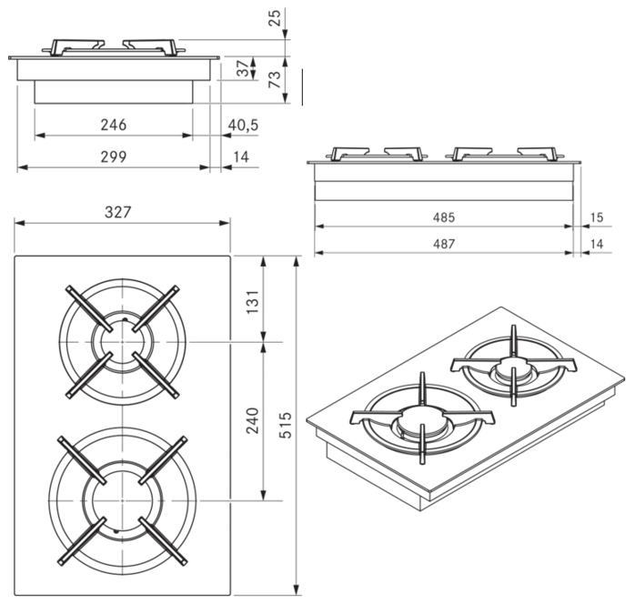 BORA CKG - sestavni del Classic 2.0