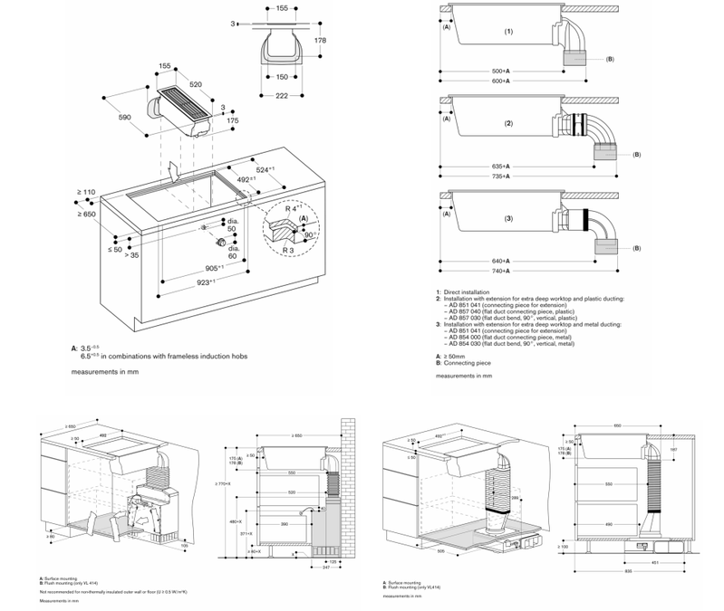 GAGGENAU VL414115 - sestavni del 