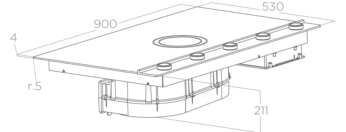 ELICA NIKOLATESLA UNPLUGGED RAW BR/A/90