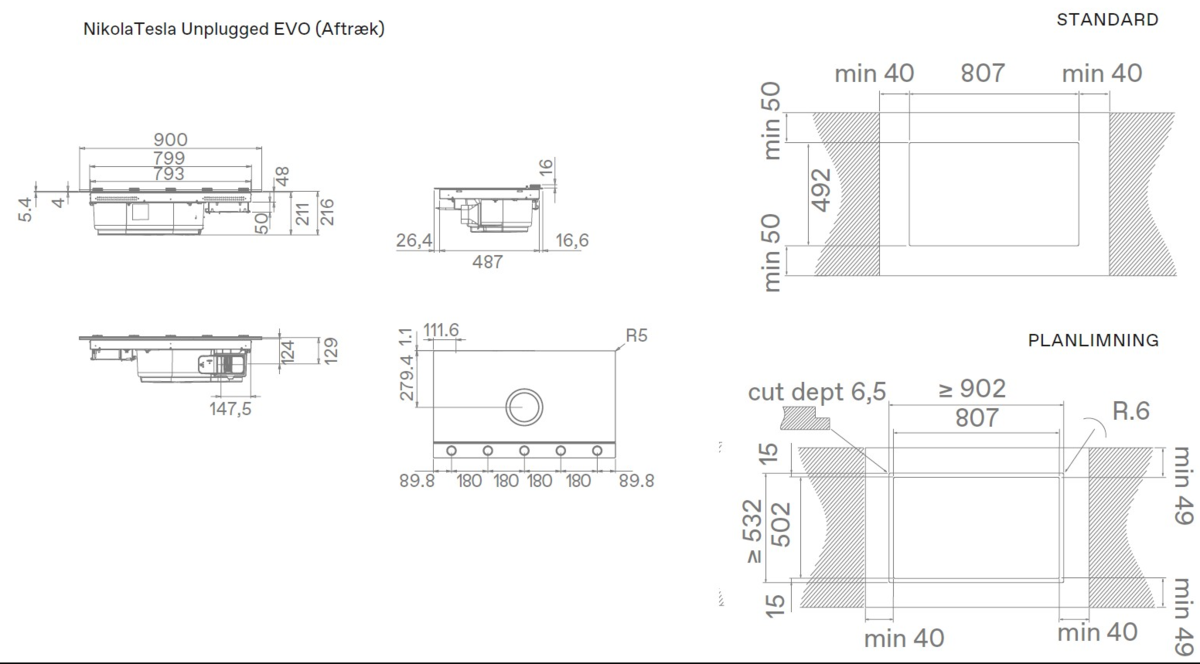 ELICA NIKOLATESLA UNPLUGGED EVO IX/A/90