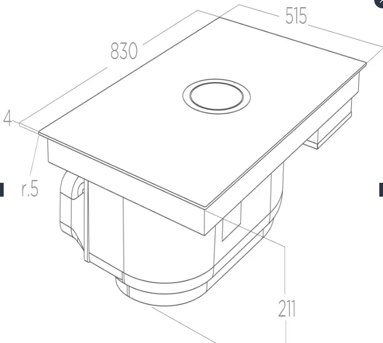 ELICA NIKOLATESLA SWITCH GLOW EVO BL/A/83