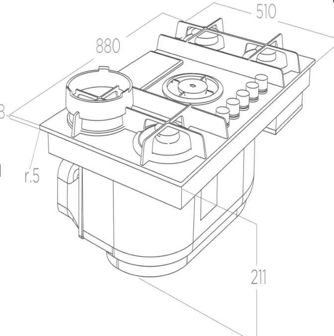 ELICA NIKOLATESLA FLAME EVO GR/A/88