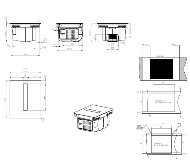 ELICA Akc.NIKOLATESLA VELVET BL/A/60