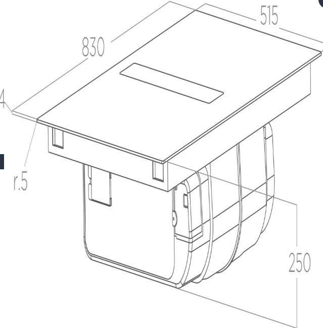 ELICA Akc.NIKOLATESLA FIT XL BL/F BO/83