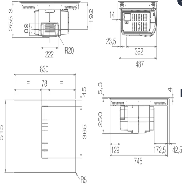 ELICA Akc.NIKOLATESLA FIT XL BL/F BO/83