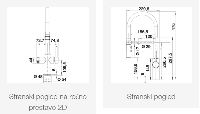 BLANCO CATRIS- S FLEXO FILTER, PVD jeklo, 526706
