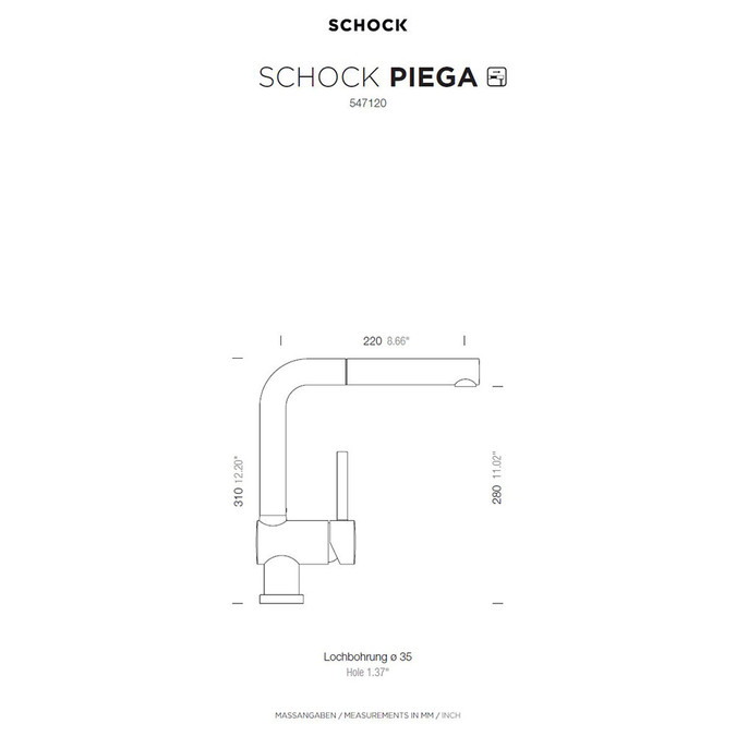 SCHOCK PIEGA 547121 MAGMA