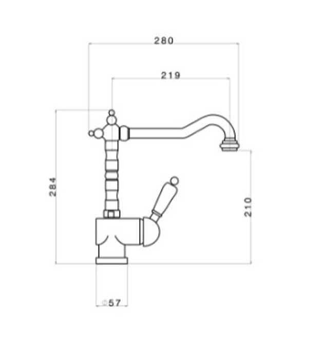 APELL APL091TT, brass 