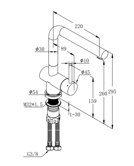 APELL AP6030CP, copper 