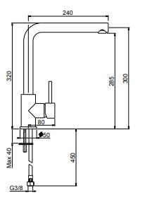 APELL APL7730BL, črna