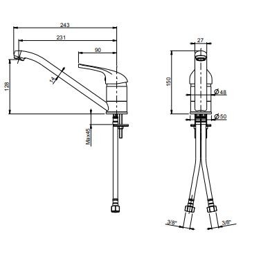 APELL APL10CR,  crom 