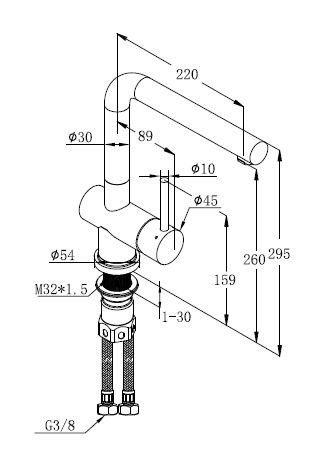 APELL AP6030SS, steel 