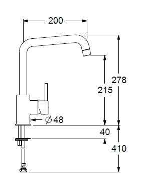 APELL APL3228BL, črna